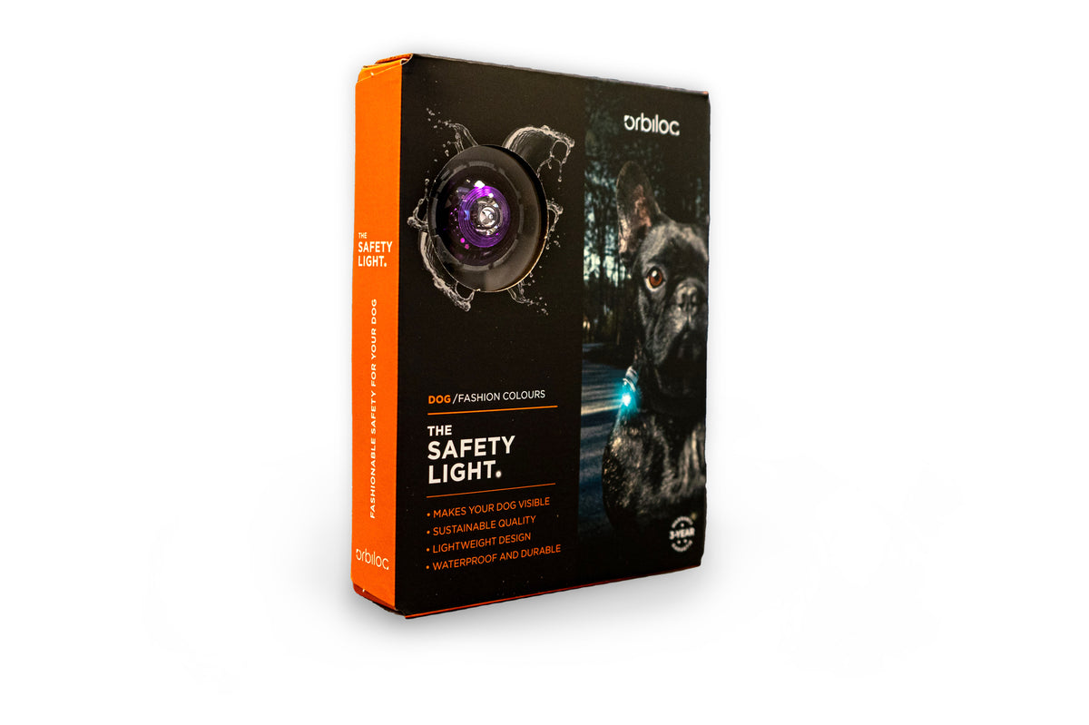 Orbiloc Dog Dual Purple Packung