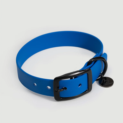 Biothane Hundehalsband blau