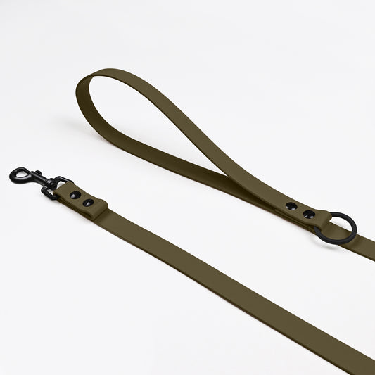 Biothane Hundeleine Khaki