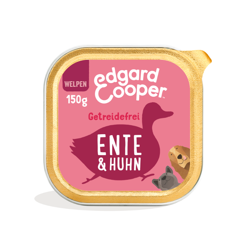 Nassfutter Ente & Huhn | Welpe