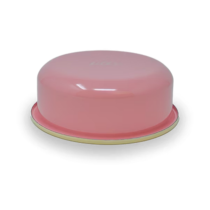 Lills Futternapf Emaille Pink Berry unten