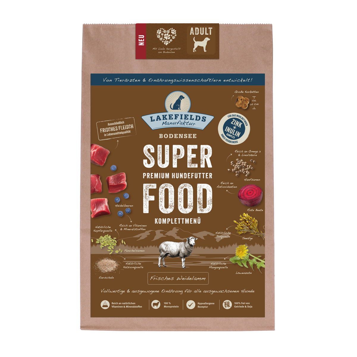 SUPERFOOD Komplettmenü LAMM