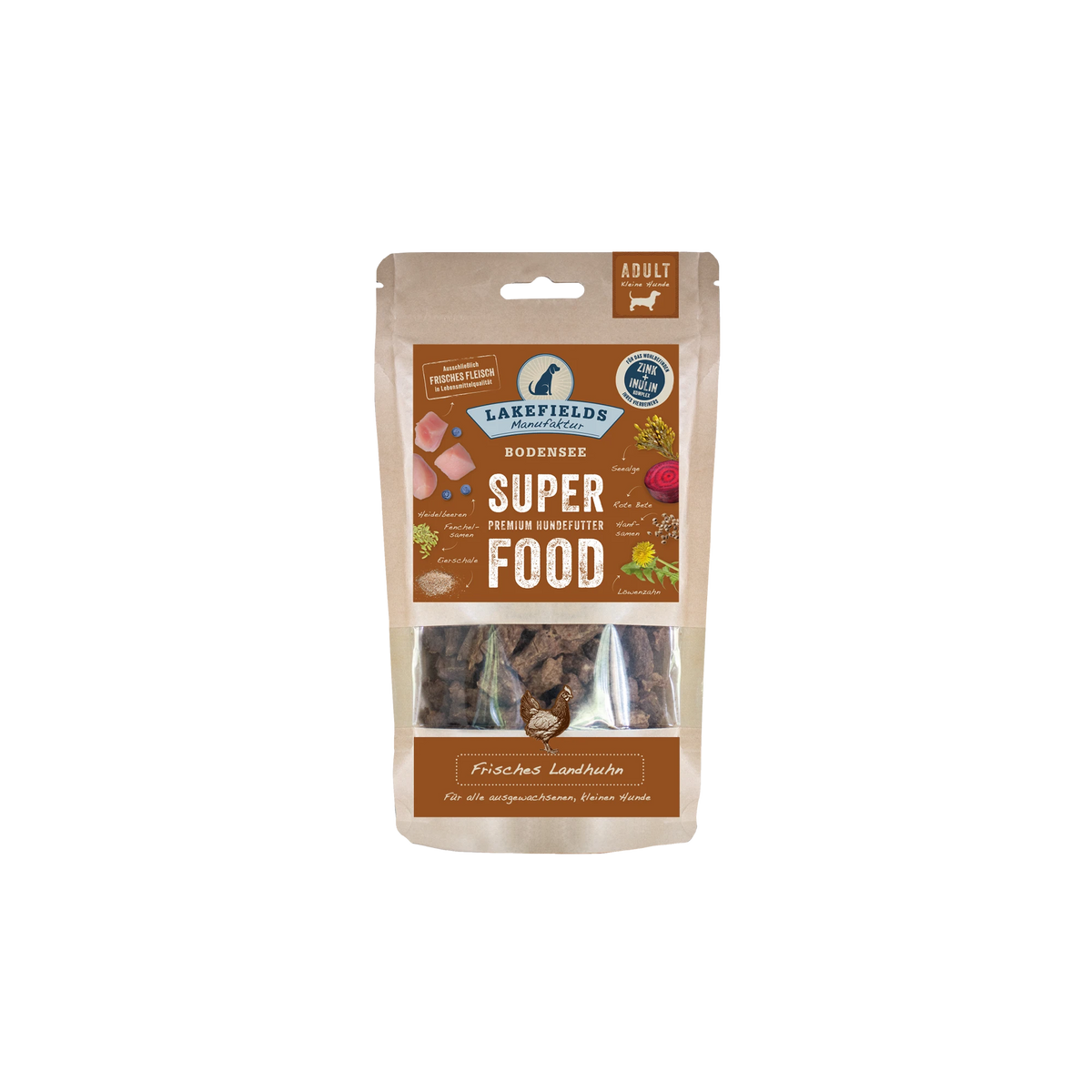 SUPERFOOD Komplettmenü HUHN | kleine Hunde