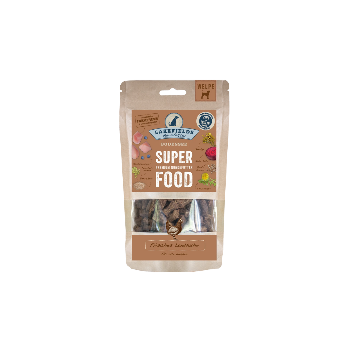 SUPERFOOD Komplettmenü HUHN | Welpe