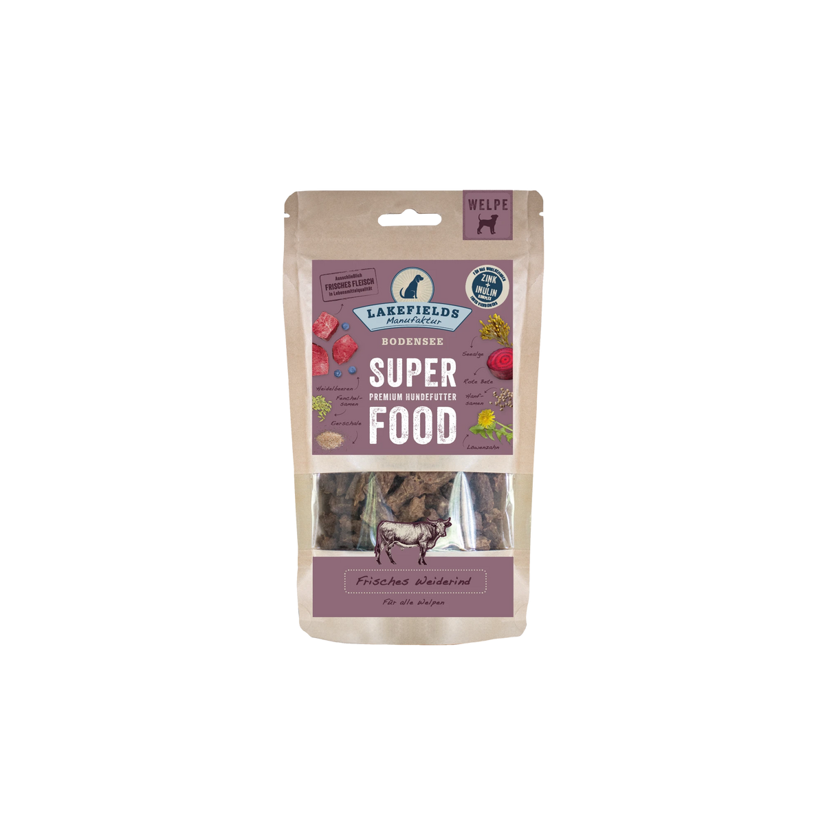 SUPERFOOD Komplettmenü RIND | Welpe