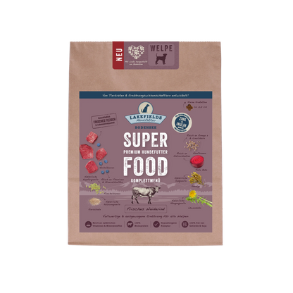 SUPERFOOD Komplettmenü RIND | Welpe