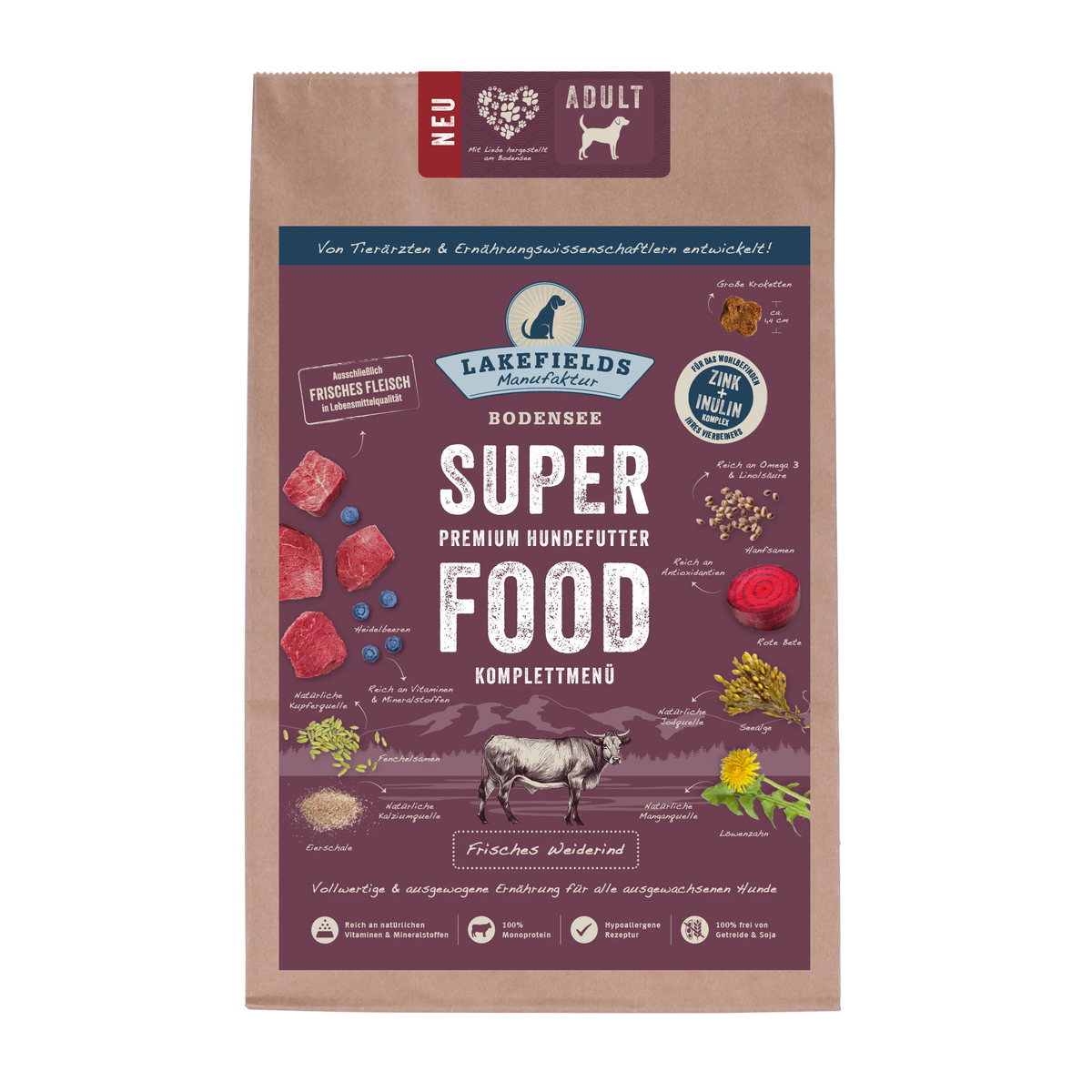 SUPERFOOD Komplettmenü RIND