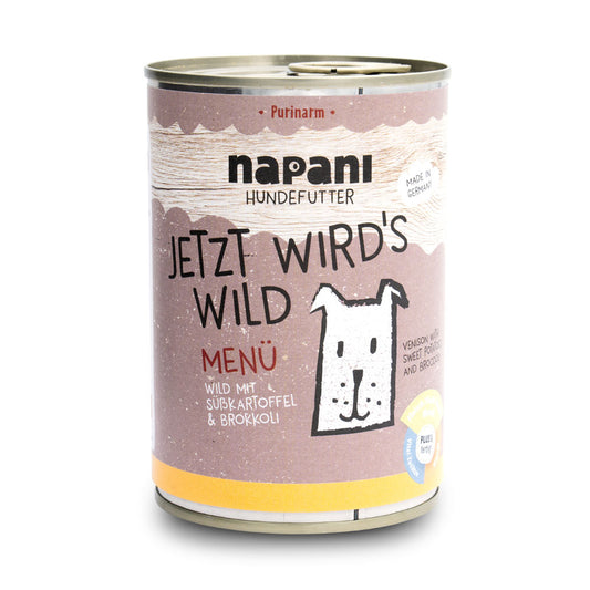 Nassfutter Menü WILD