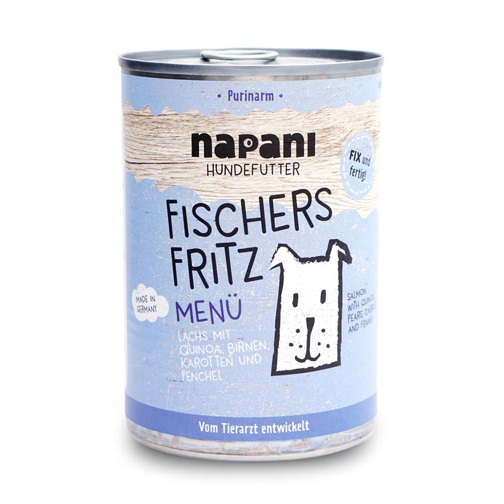 Nassfutter Menü LACHS