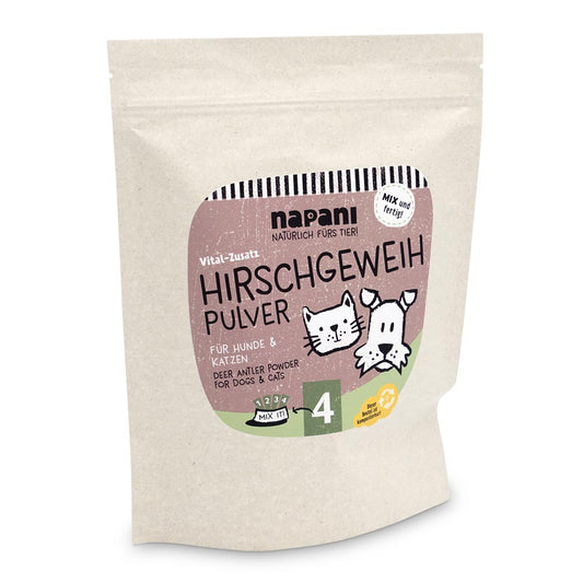 Hirschgeweihpulver für Hunde