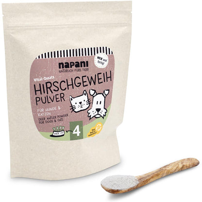 Hirschgeweihpulver für Hunde