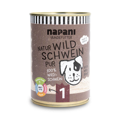 Nassfutter WILDSCHWEIN pur