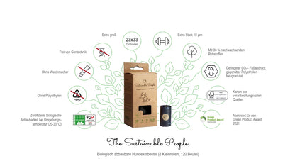 Hundekotbeutel Box - 8er Pack