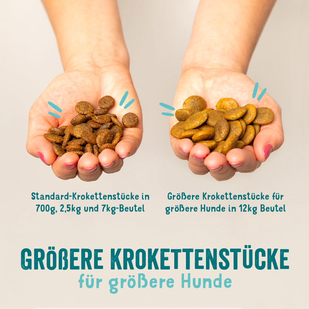 Edgard Cooper Trockenfutter Ente & Huhn Welpen Kroketten