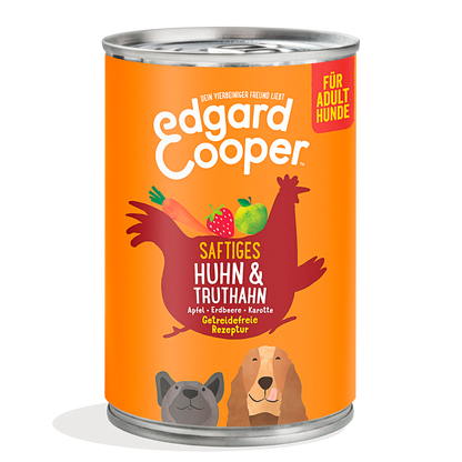 Edgard Cooper Nassfutter Huhn & Truthahn