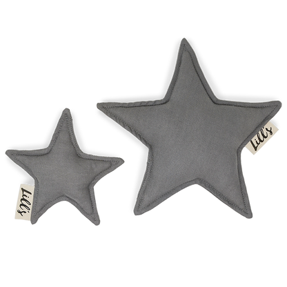 Lills Hundespielzeug Stern Stone Grey